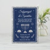 スファガニヨット＆スパークルズ ハヌカパーティー 招待状 (スタンド正面)