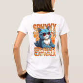 スフィンクスが、それをキャットウォークにする。トップス&Tシャツ Tシャツ (裏面)
