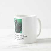 スフィンクスとの水泳 コーヒーマグカップ (正面右)