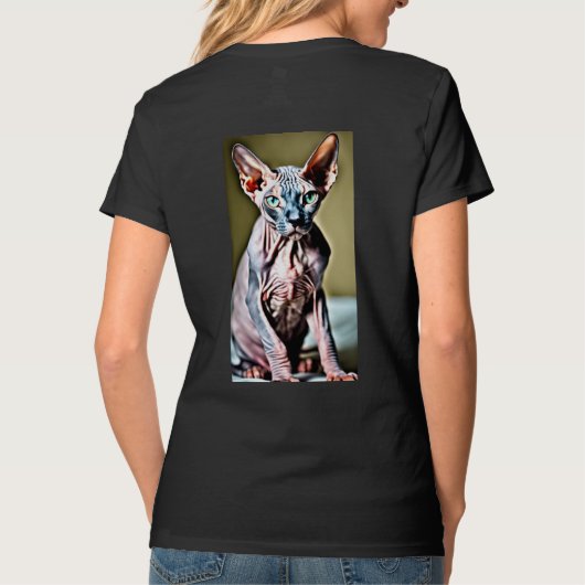 スフィンクスとゼンのコラボ Tシャツ (裏面)