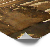 スフィンクスとピラミッド ポスター (角)