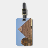 スフィンクスとピラミッド ラゲッジタグ (正面縦)