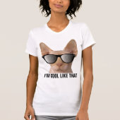 スフィンクスの無毛猫Tシャツ クール Tシャツ (正面)