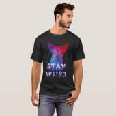 スフィンクスの猫 三つ目 変わり者猫 Tシャツ (正面フル)