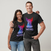 スフィンクスの猫 三つ目 変わり者猫 Tシャツ (ユニセックス)