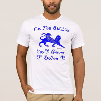 スフィンクスの謎の人のTシャツ Tシャツ