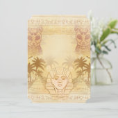 スフィンクスオブギザ招待状 招待状 (スタンド正面)