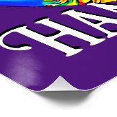 スフィンクスキャットオーバーザヒル誕生日 ポスター (コーナー)