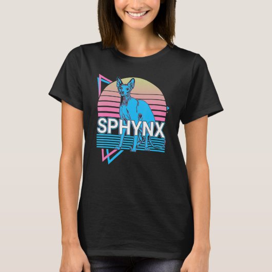 スフィンクスレトロ Tシャツ (正面)