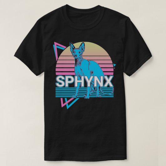 スフィンクスレトロ Tシャツ (デザイン正面)