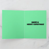 スフィンクス毛抜き猫クリスマスカード カード (内部)