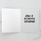 スフィンクス無毛猫大誕生日カード カード (内部)