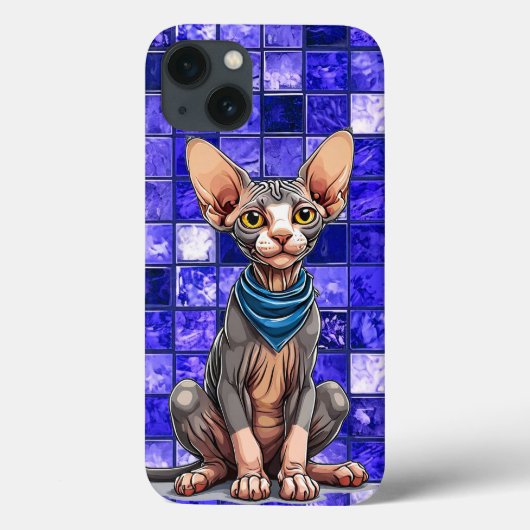 🐱 スフィンクス猫のギフト 猫好きへのプレゼント Case-Mate iPhoneケース (裏面)