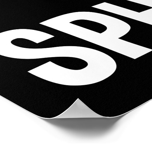 スフィンクス猫の方が暮らしが良い ポスター (角)