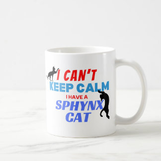 スフィンクス猫の面白いマグカップ コーヒーマグカップ