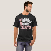 スフィンクス猫の飼い主 ヘアレスペット Tシャツ (正面フル)