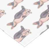 スフィンクス猫イラストレーション テーブルクロス (アングル)