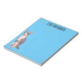 スフィンクス猫イラストレーション ノートパッド (回転)