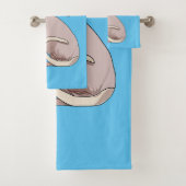 スフィンクス猫イラストレーション バスタオルセット (インサイチュ)