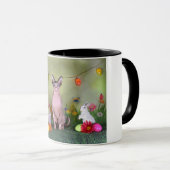 スフィンクス猫イースター マグカップ (正面右)