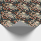 スフィンクス猫ハロウィン不気味 ラッピングペーパー (角)