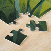 スフィンクス猫春の花絵を描ズ ジグソーパズル (側面)