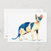 スフィンクス猫5 ポストカード (正面/裏面)