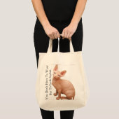 スフィンクス猫 トートバッグ (正面(商品))