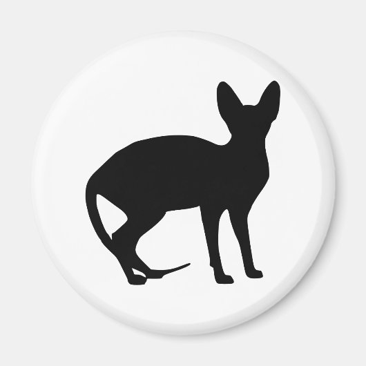 スフィンクス猫 マグネット (正面)