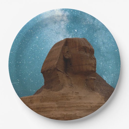 スフィンクス紙プレート ペーパープレート (正面)