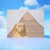 スフィンクス角錐反エジプトクフファローア ポストカード