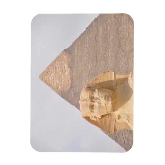 スフィンクス角錐反エジプトクフファローア マグネット (縦)