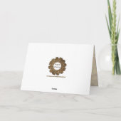 スフィンクス誕生日ガールキャットフェアリ カード (裏面)