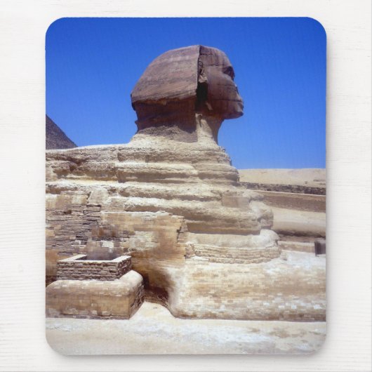 スフィンクス頭 マウスパッド (正面)