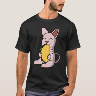 スフィンクス食べネコのタコペット Tシャツ
