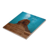 スフィンクス:エジプト タイル (側面)