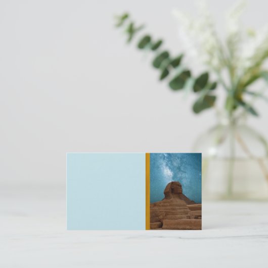 スフィンクス：エジプト 名刺 (スタンド正面)