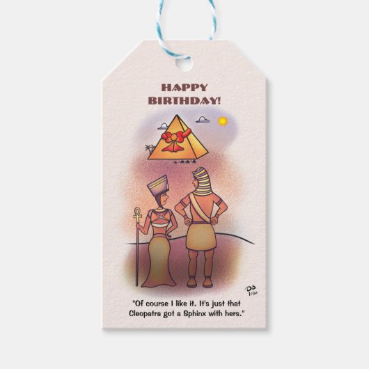スフィンクス ギフトタグ (正面)