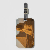 スフィンクス&ピラミッド荷物タグ ラゲッジタグ (正面縦)