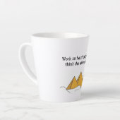 スフィンクス ピラミッド 古代エジプト クフ ファラオ カフェラテマグ (左アングル)