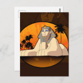 スフィンクス ポストカード (正面/裏面)