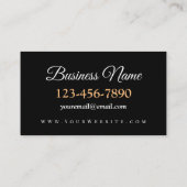 スフィンクス 名刺 (裏面)