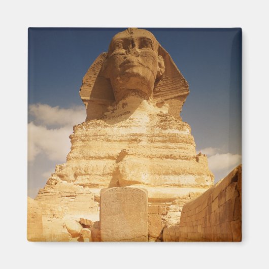 スフィンクス、王の治世からのデートすること マグネット (正面)