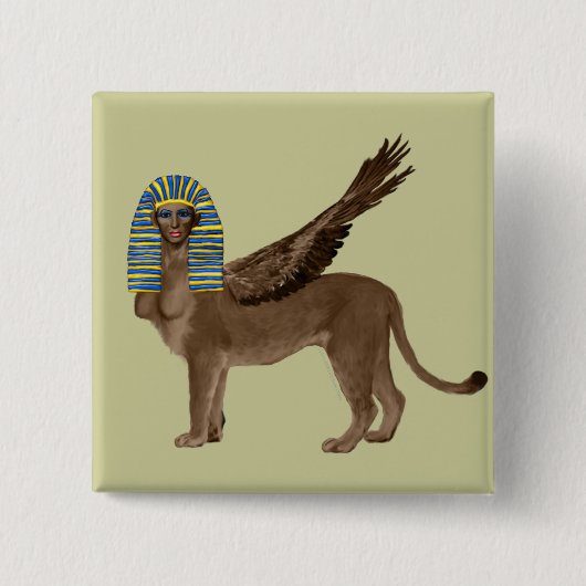 スフィンクス 缶バッジ (正面)