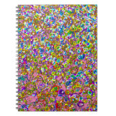 スフェロイドスタイルオーガニックデザイン球体 ノートブック (正面)