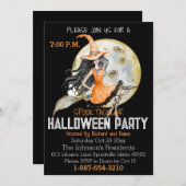 スプオカキュラ満月と魔女ハロウィーン 招待状 (正面/裏面)