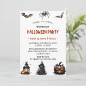 スプオクタキュラーフルムーンハロウィーン怖いパーティー 招待状 (スタンド正面)