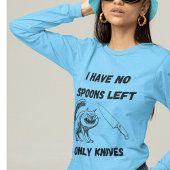 スプオニー・マーチ慢性疾患戦士スプーン理論 Tシャツ