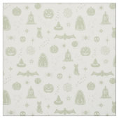 スプキーの事柄 – 雪+茶生地 ファブリック (見本)