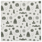 スプキーの文様 – 雪+松布 ファブリック (見本)